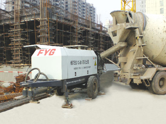 HBTS60-13-90混凝土泵—邯郸盛海蓝郡大厦工程